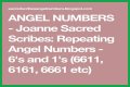 
Repeating Angel Numbers - 6's and 1's  (6611, 6161, 6661 etc)
